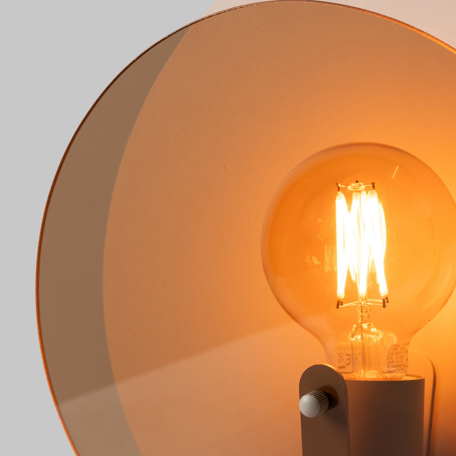 IT'S ABOUT ROMI Tischlampe Toledo, amber, Höhe 33 cm