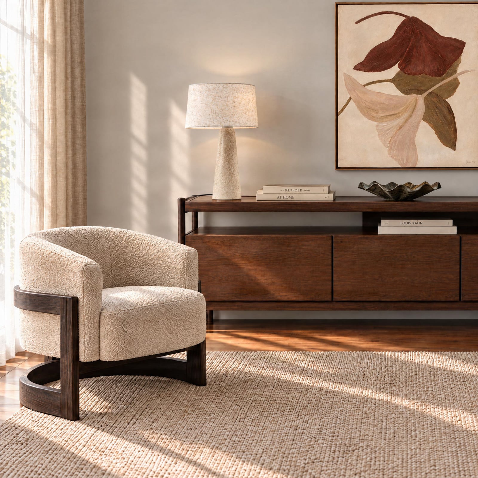 Peyton-pöytävalaisin, marmorikuvioinen beige/beige, 48 cm – Lucande Peyton-pöytävalaisin, marmorikuvioinen beige/beige, 48 cm – Lucande