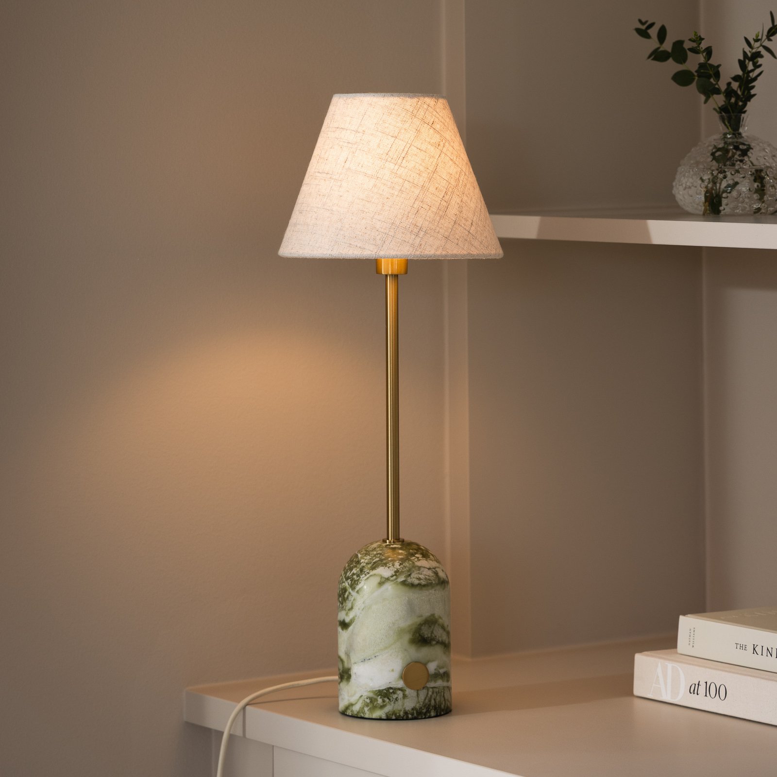 Gino 20 Lampada da tavolo verde marmo 56 cm - Globen Lighting Gino 20 Lampada da tavolo verde marmo 56 cm - Globen Lighting
