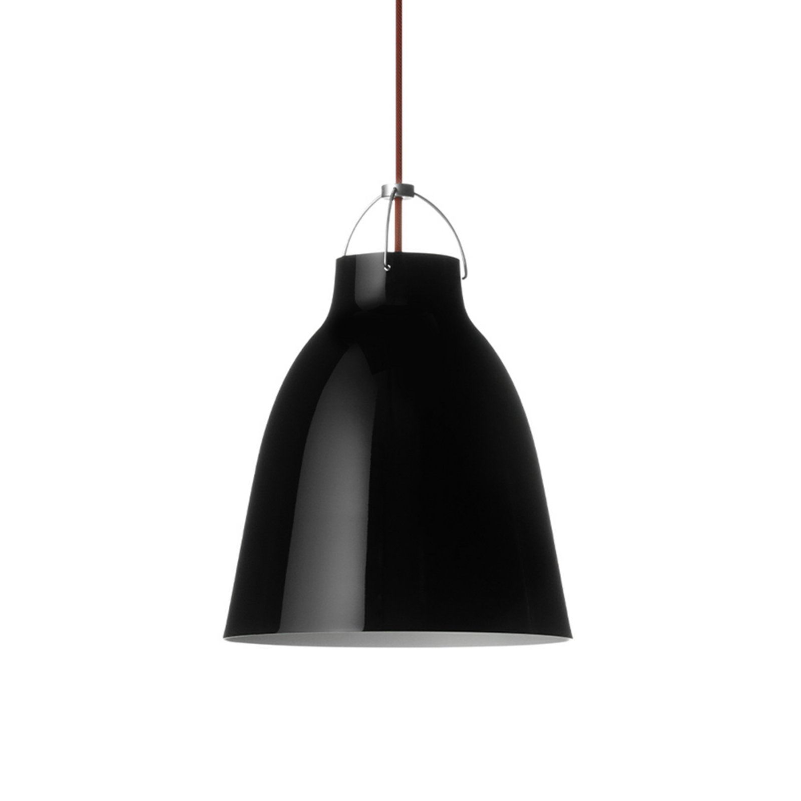 Caravaggio™ P2 Závěsná Lampa Čierna - Fritz Hansen