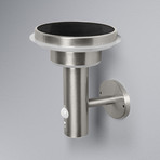 OSRAM Wandleuchte ENDURA STYLE SOLAR DOUBLE CIRCLE edelstahl