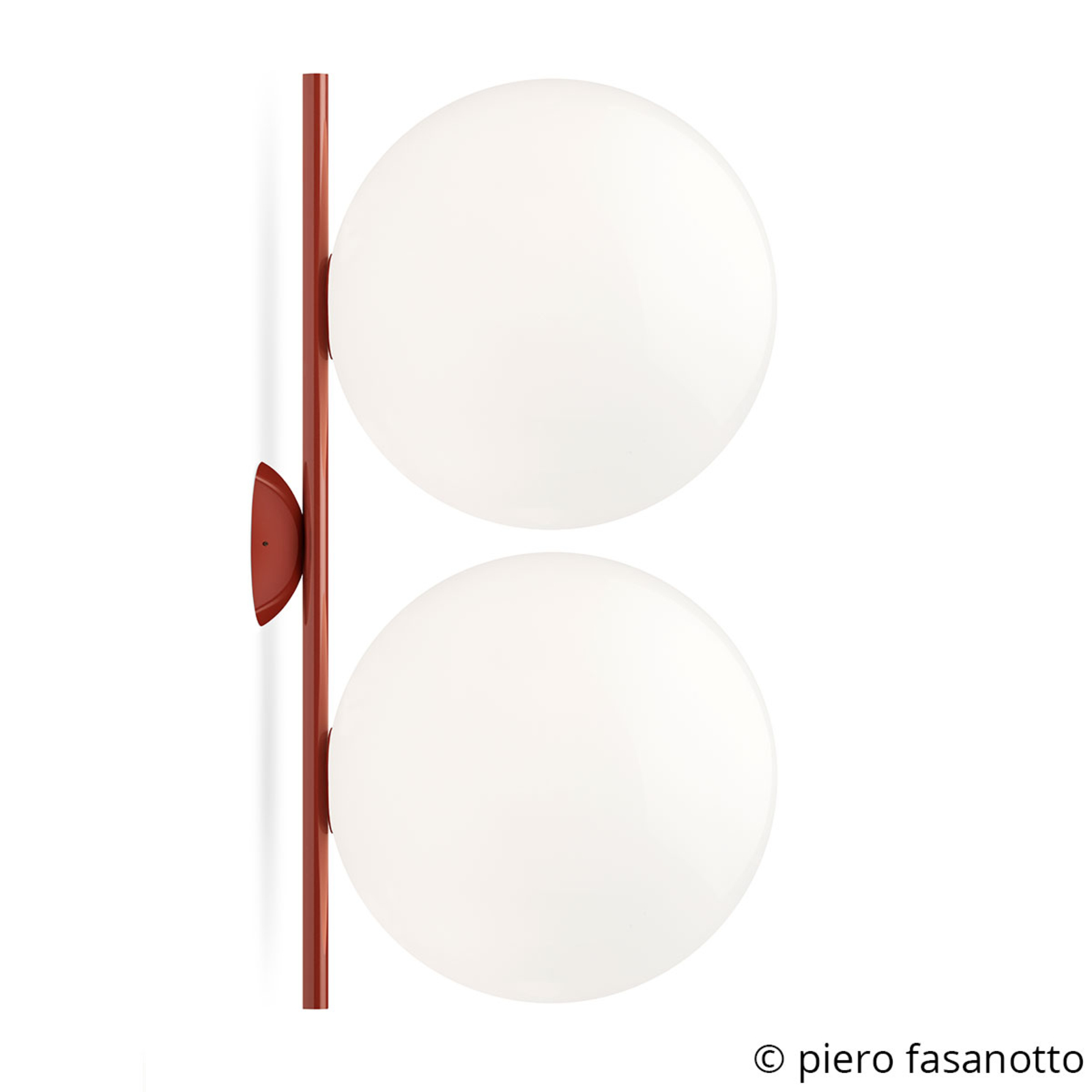 Flos Ic C W1 Wall Light Burgundy Red O Cm Lights Ie