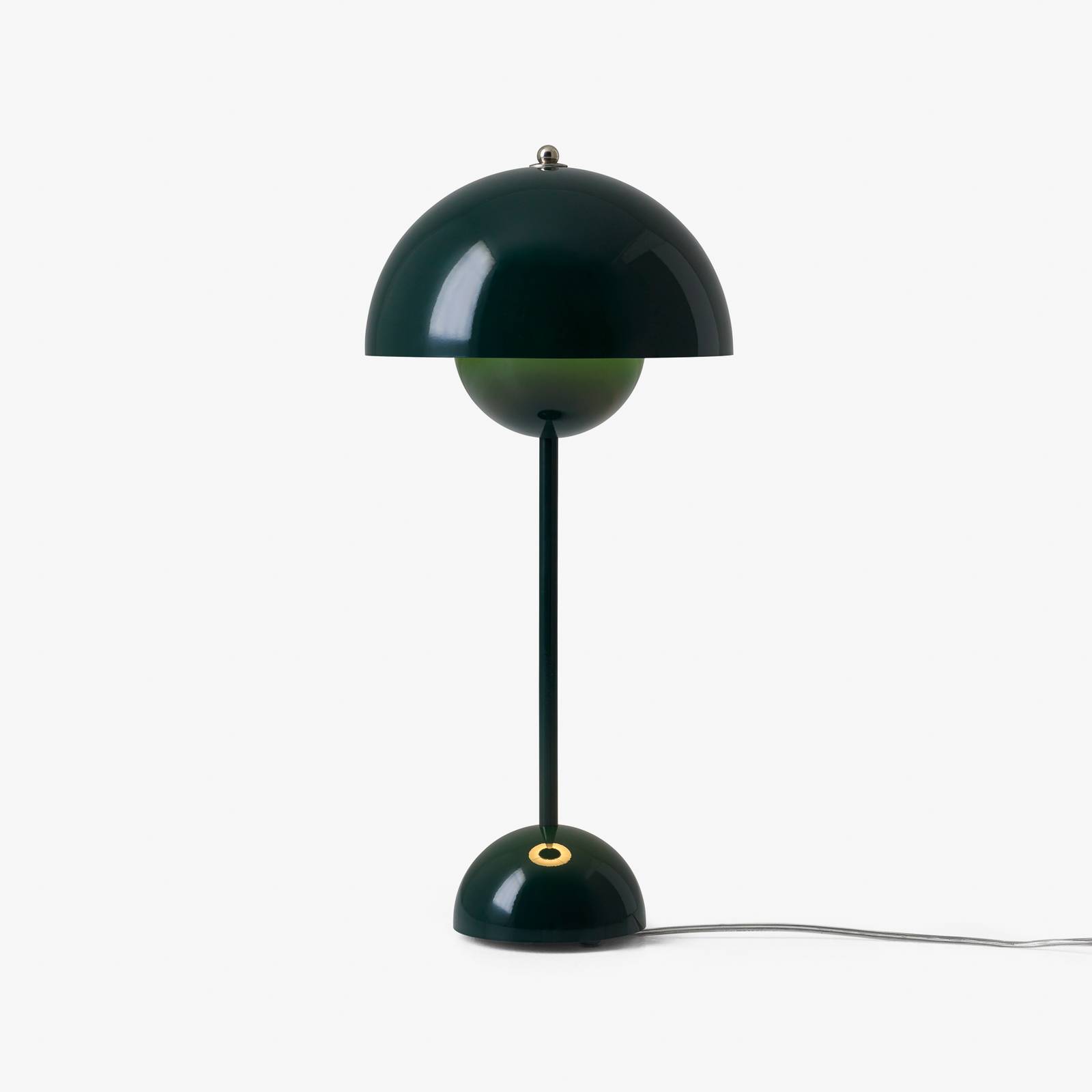 &Tradition Flowerpot VP3 asztali lámpa, sötétzöld