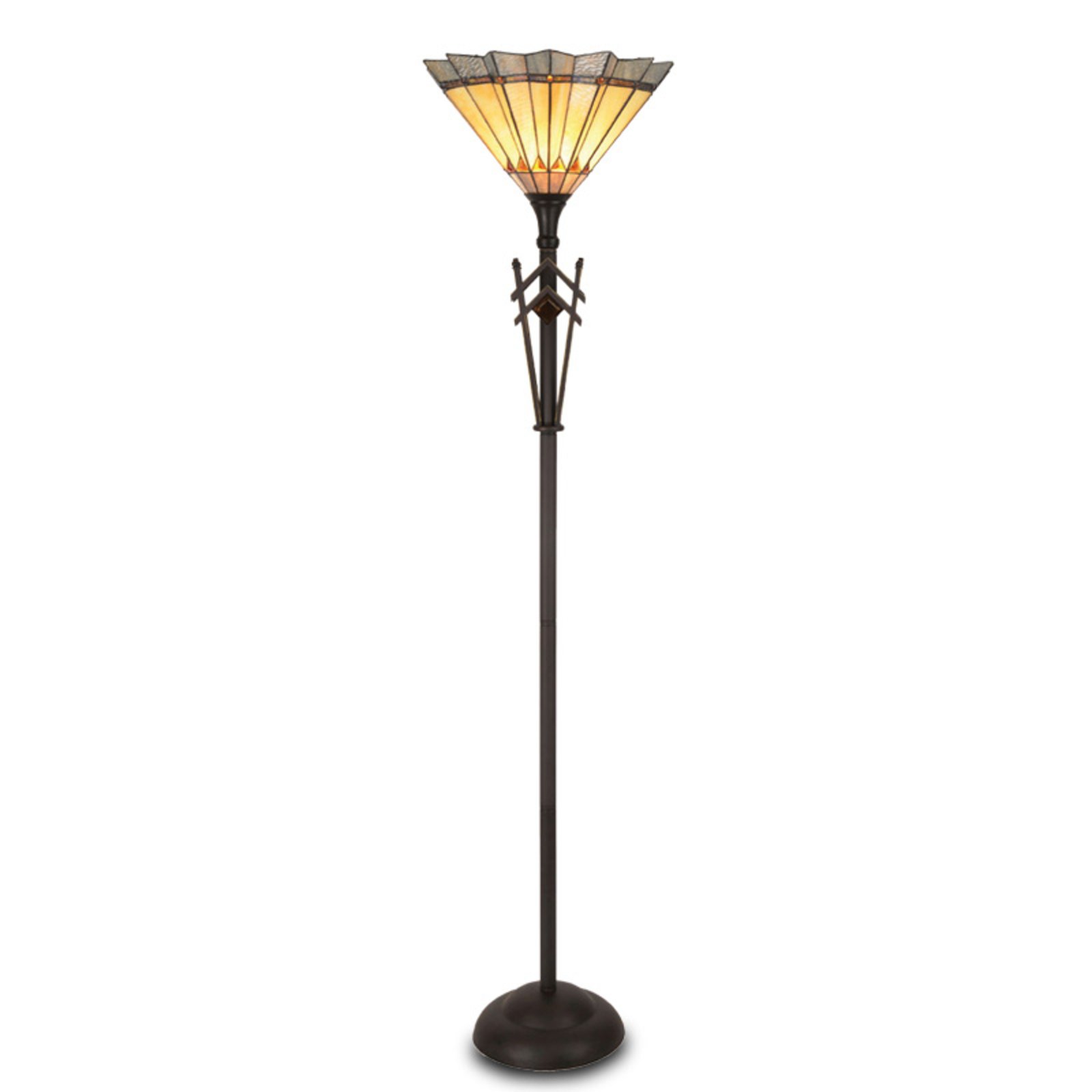 Uliana – lampa stojąca w stylu Tiffany