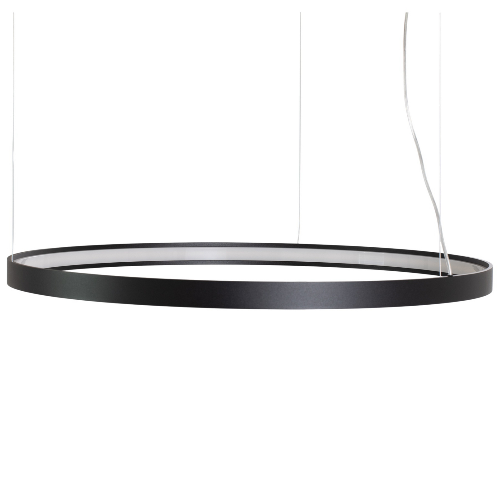 Suspension LED Rio 110 horizontale 3 000 K noire