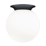 Blob plafondlamp, opalen glazen bolkap, Ø 25 cm