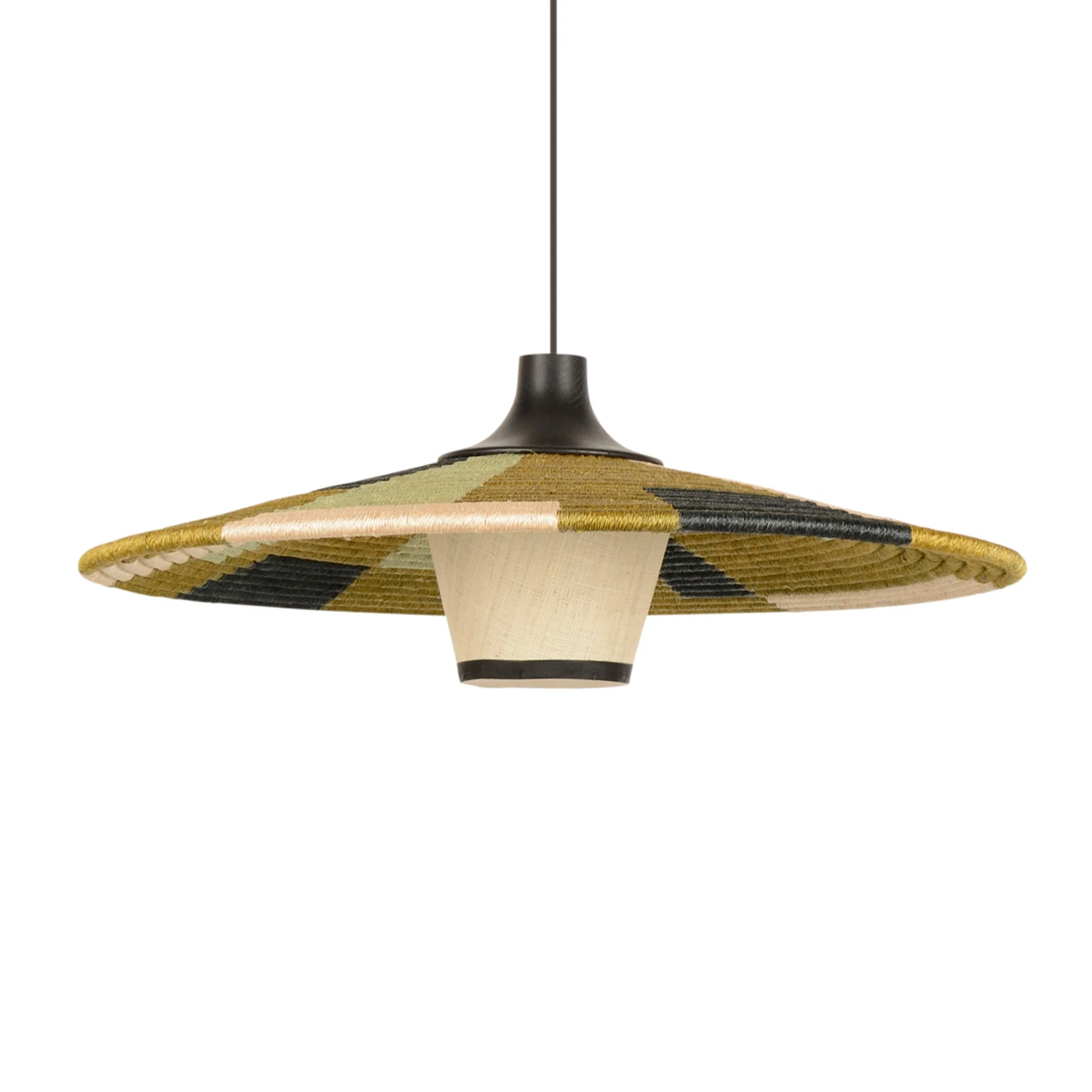 Forestier Parrot lampada a sospensione M, verde