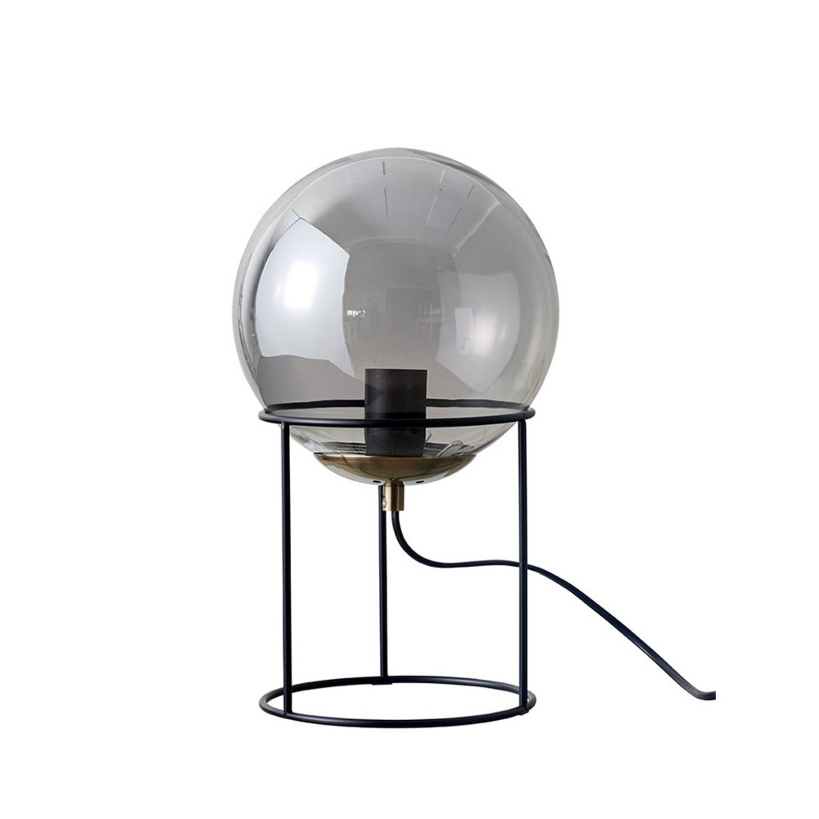 Moon Stolní Lampa Smoked Sklo H34 Ø20 - DybergLarsen