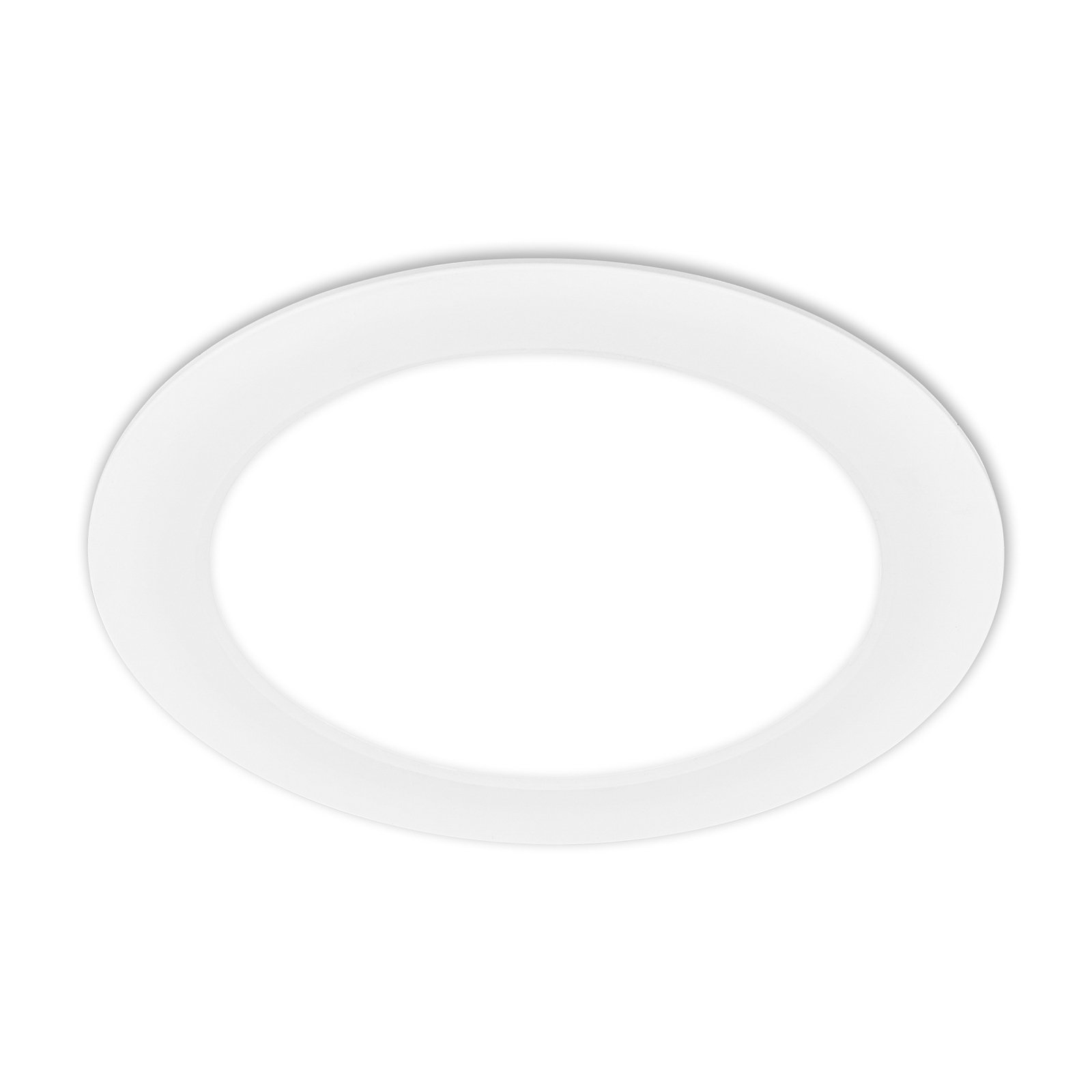 LED recessed light Jeft, Ø 22 cm, white, 4000K, not dimmable