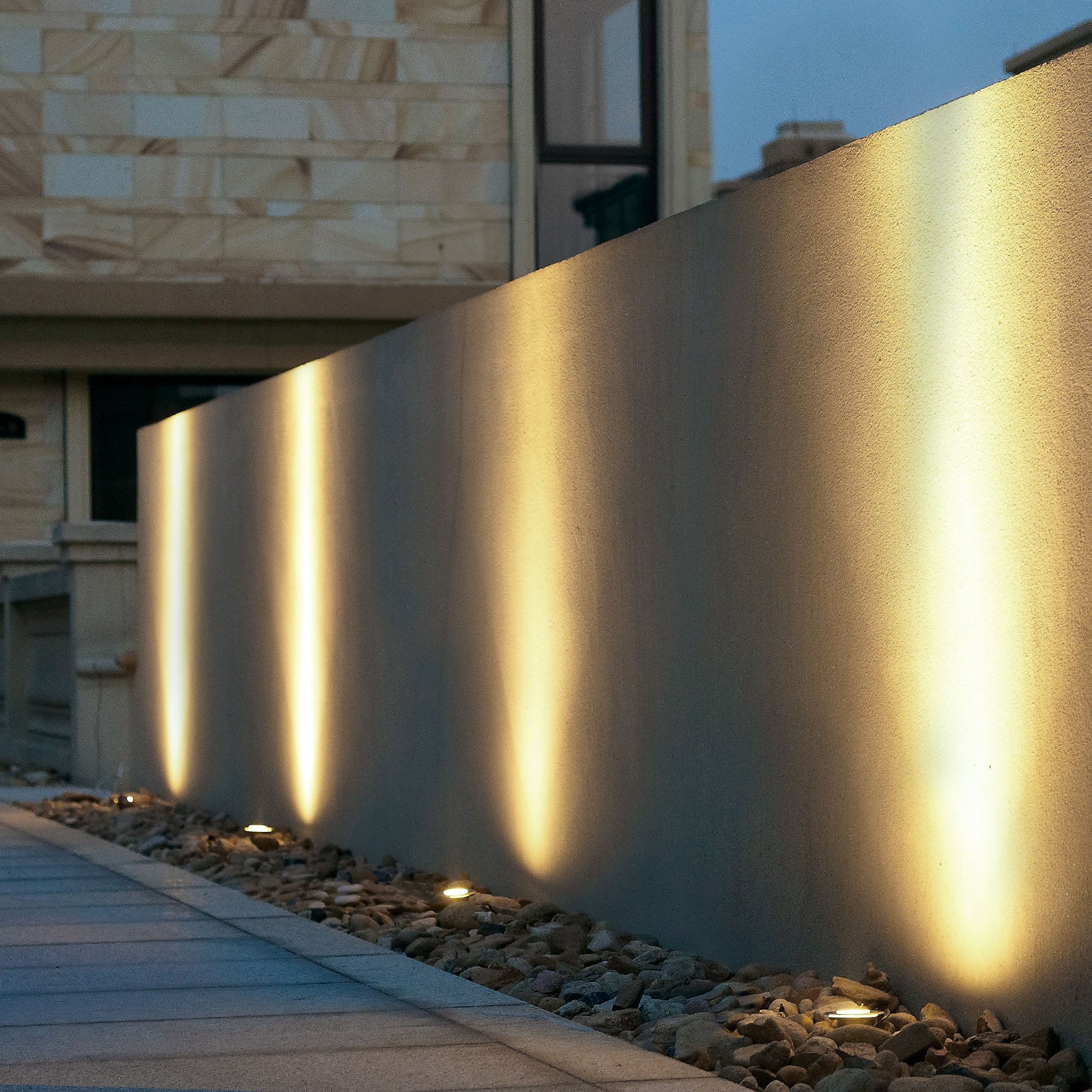 Ava Nedgrävnings Spot IP67 Steel Lucande - Terrass - Modern - Rostfritt stål - Med en ljuskälla | Produkter - Spotlights - Utomhusspotlights | Lampspecialisterna