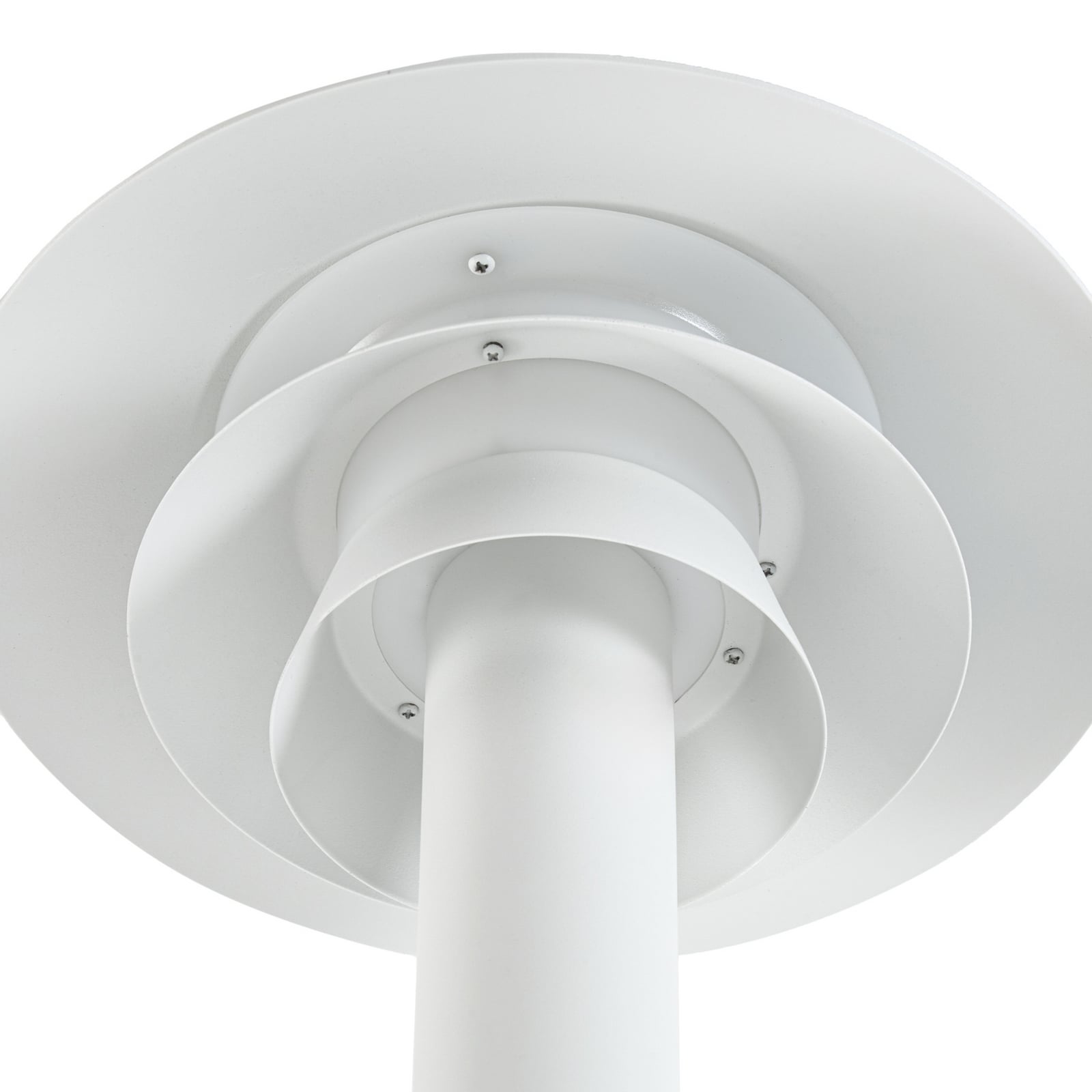 Montaro LED-Wegeleuchte, weiß, 110 cm, Aluminium, IP54 - Lucande