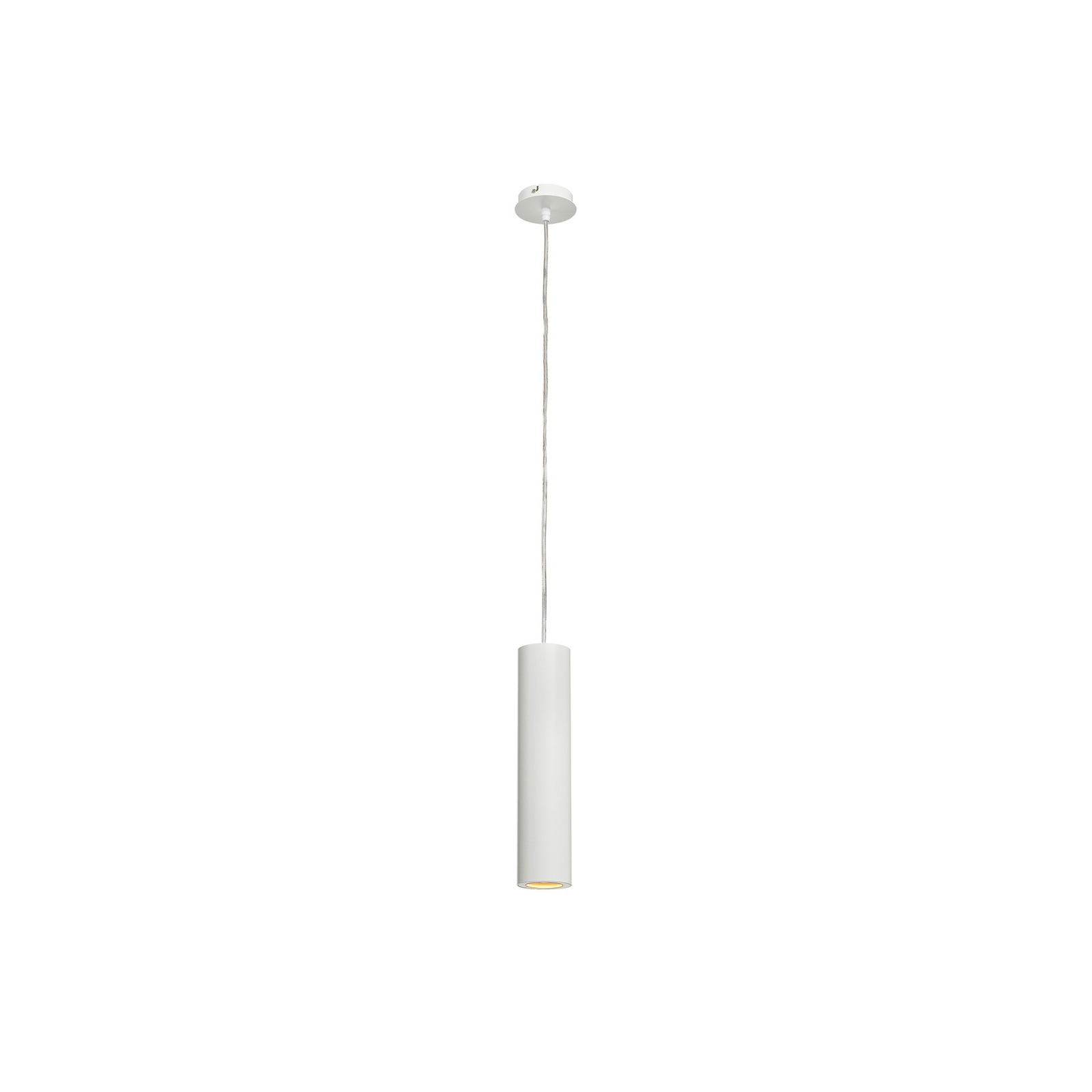 SLV Висяща лампа Enola B, бяла, алуминий, Ø 6,7 cm