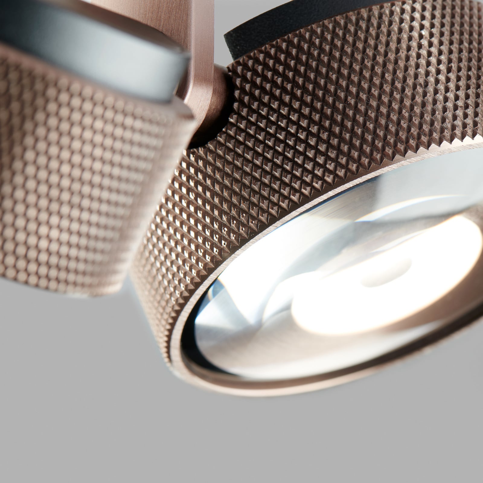 Cosmo C2 LED-Deckenspot, rosegold, CCT, 2-flg. - Light-Point