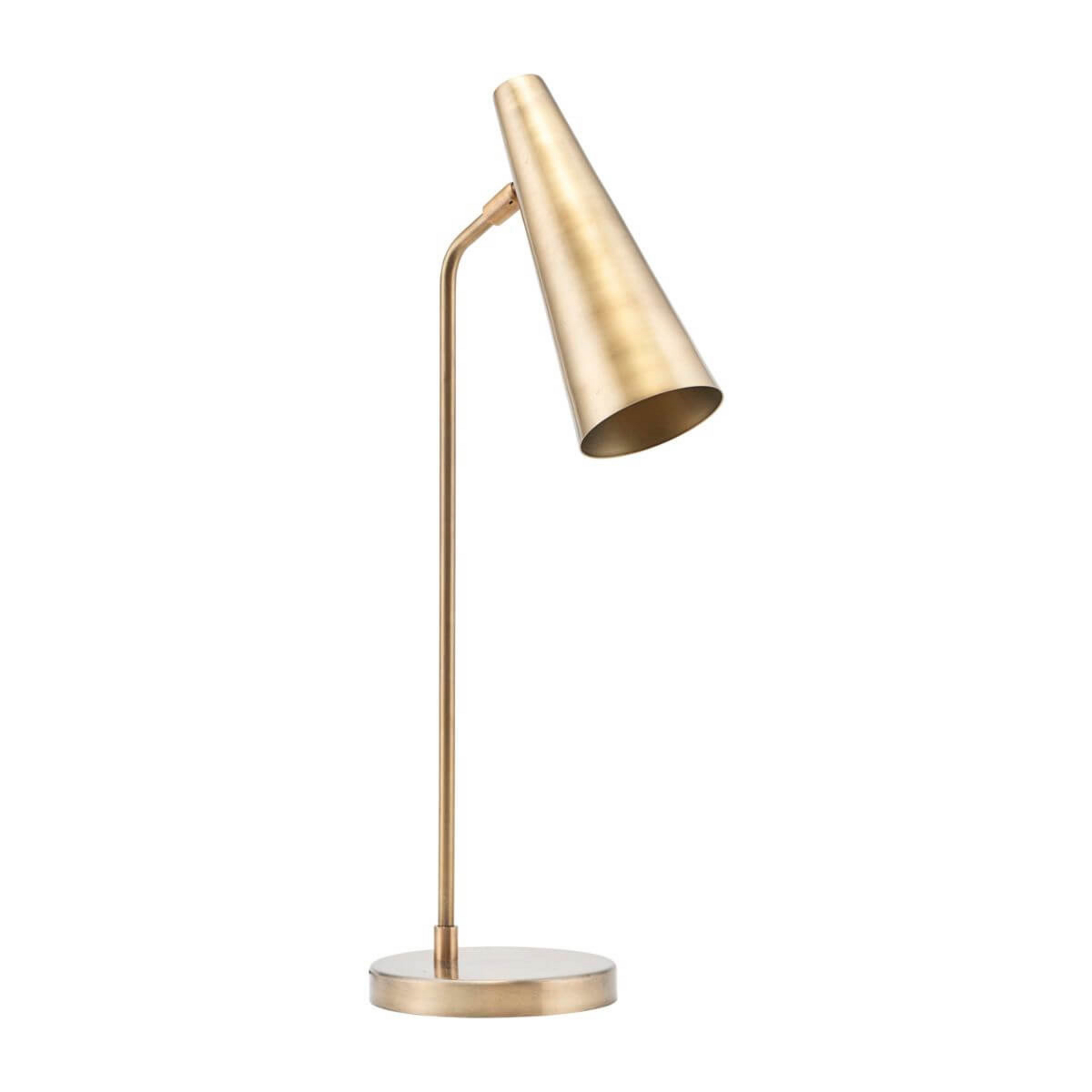 Lampe de table Precise, laiton, hauteur 52 cm, E14 - House Doctor