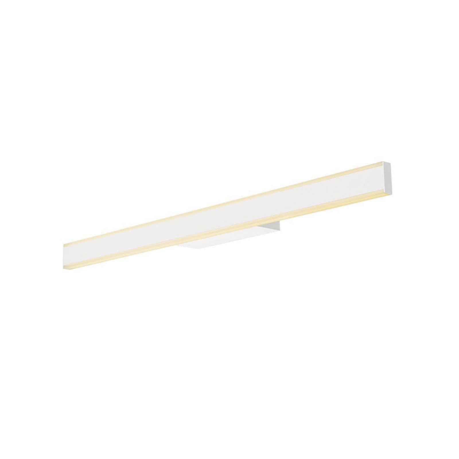 SLV LED bathroom wall light One Linear, 70 cm, white, metal, CCT