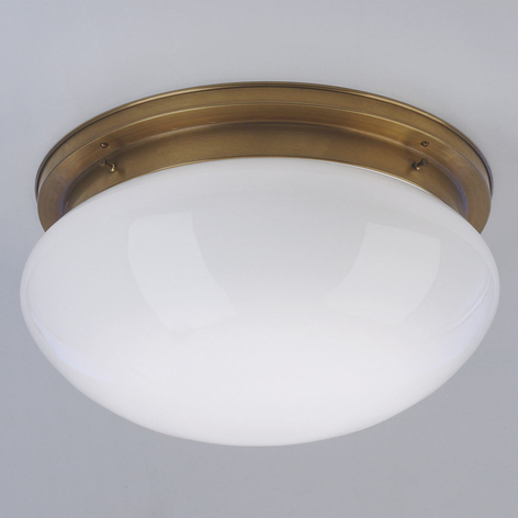 Grand plafonnier Harry en laiton Ø 40 cm