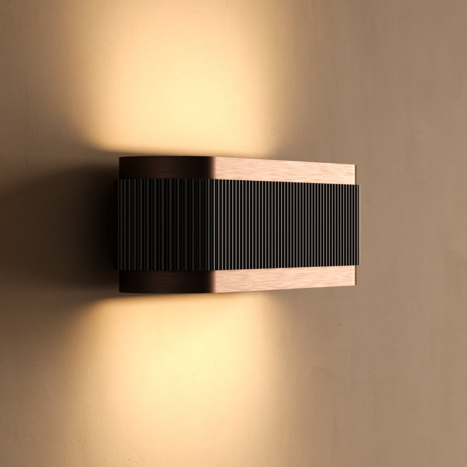 Twist W1 Switch Tune LED-Wandleuchte, roségold - LIGHT-POINT Twist W1 Switch Tune LED-Wandleuchte, roségold - LIGHT-POINT