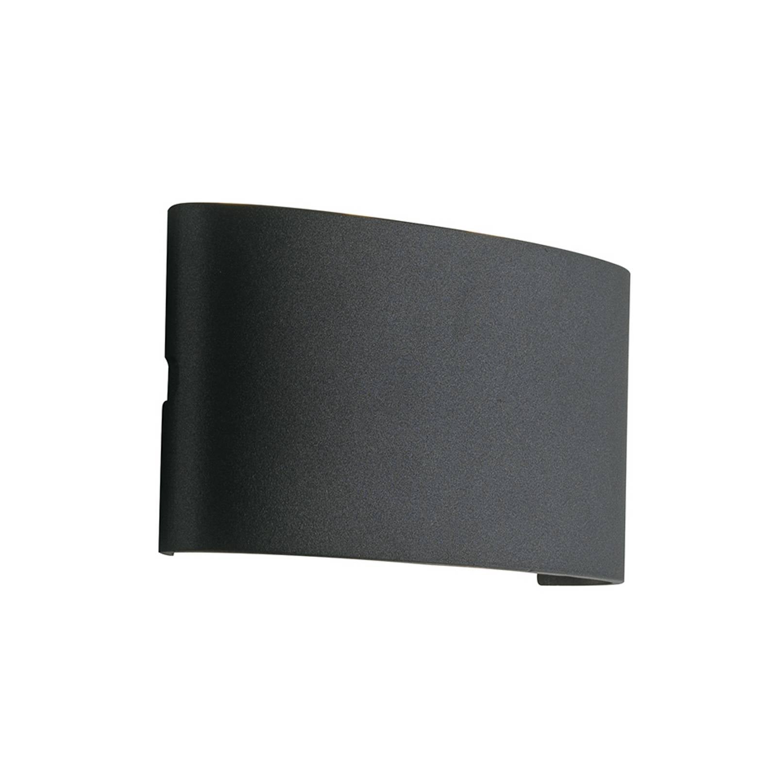 Fan Europe Lighting - Fan Europe Beetle - Integrierte LED-Spülwandleuchte für den Außenbereich Antracite IP54 4000K