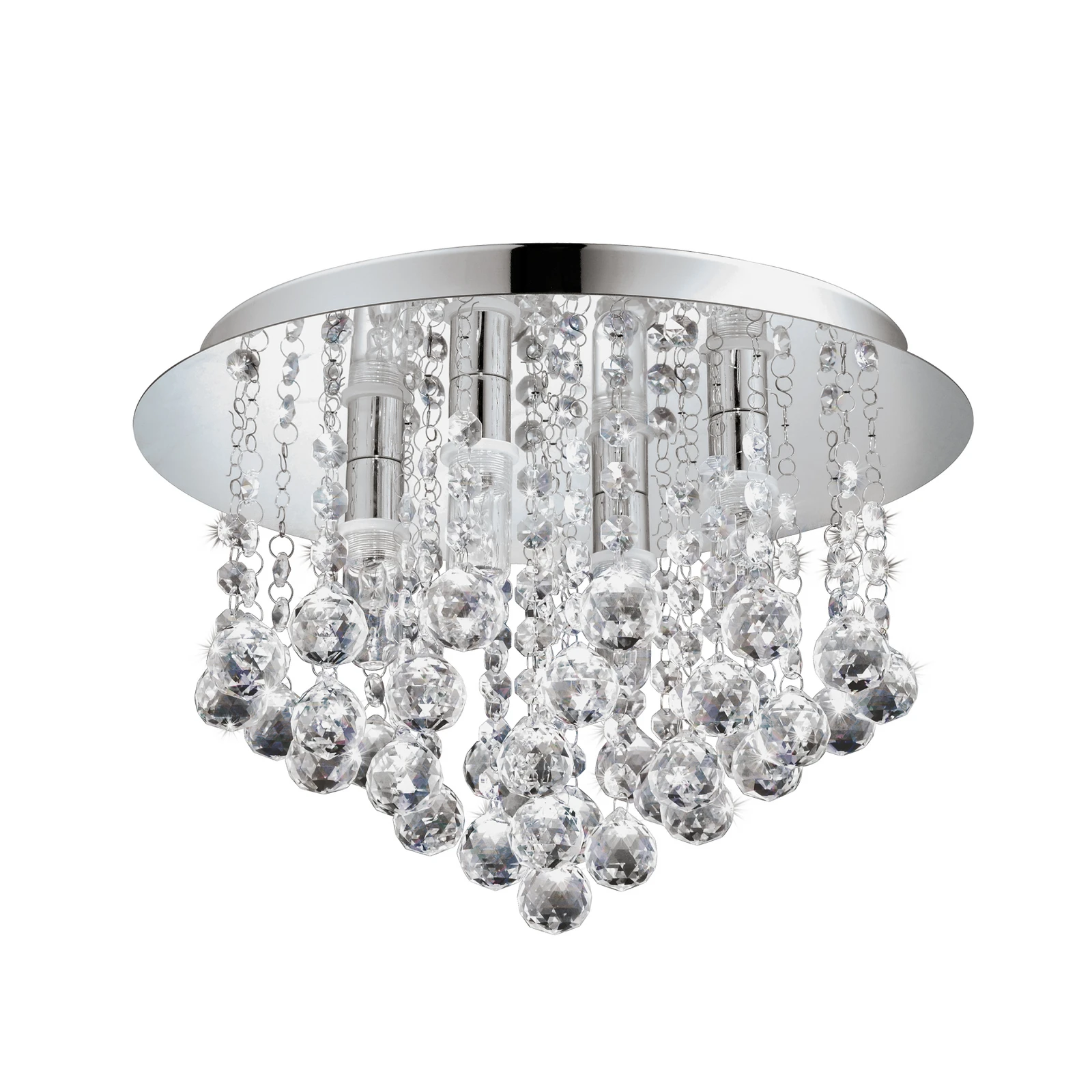 Plafonnier LED Almonte avec rideau, 35cm