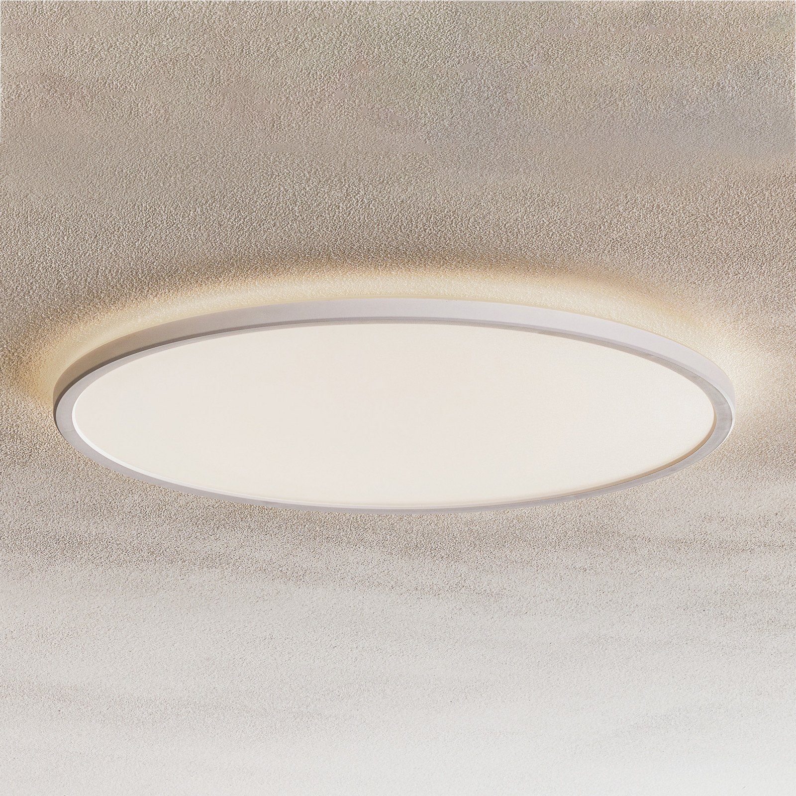 Nordlux Plafonieră LED Planura dimabilă Ø 42 cm - Camera de zi / sufragerie - modern - alb - Plastic