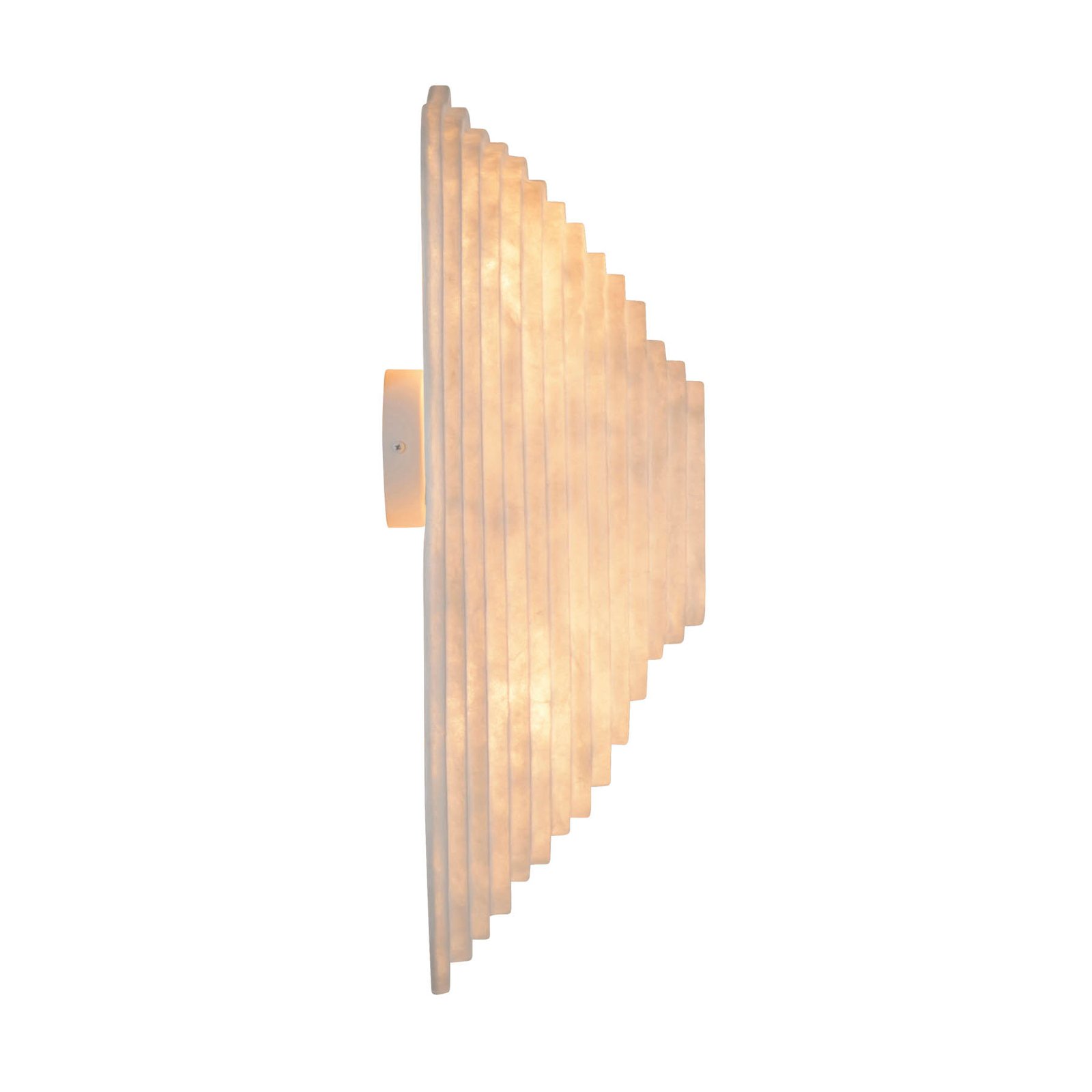 Forestier Nebulis wandlamp gemaakt van natuurlijk zijdevlies