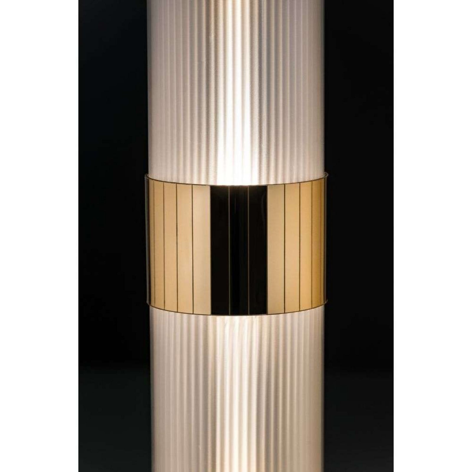 La Lollo Gulvlampe Satin/Prism/Gold Slamp - Stue - Plastik