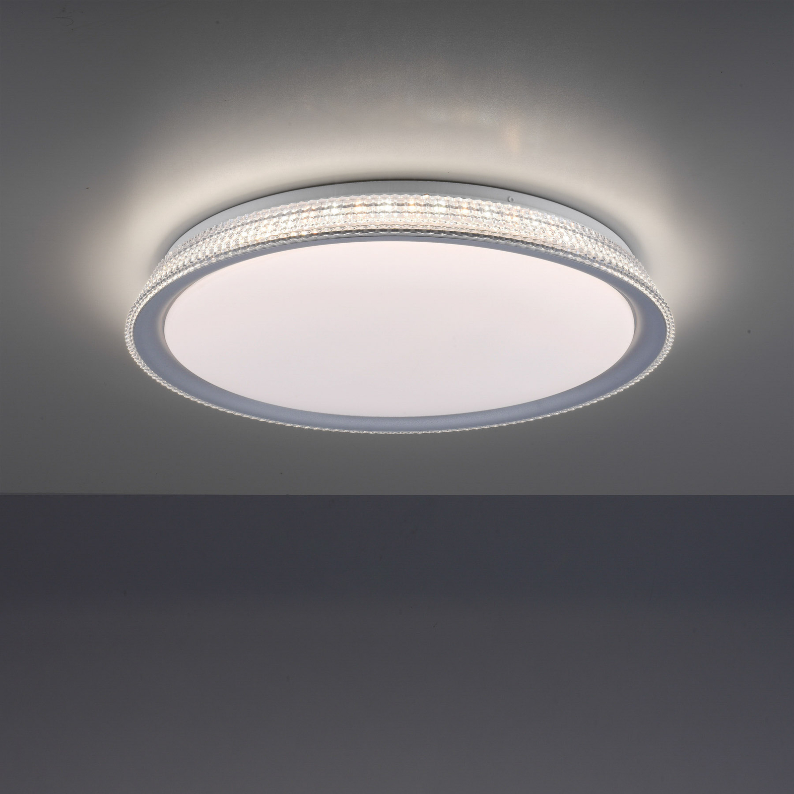 LED-taklampa Kari, dimbar Switchmo, Ø 51cm