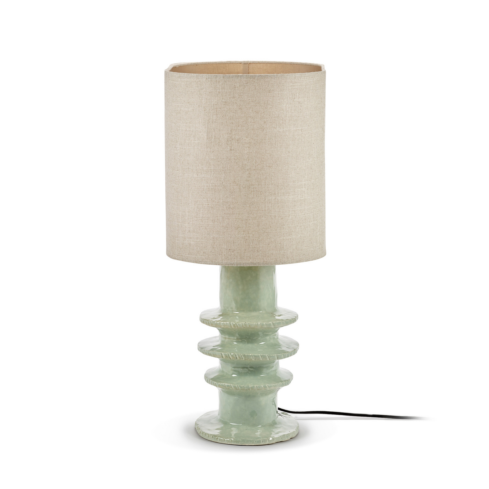 LIGHT BLUE GEORGIA bordlampe, lyseblå/beige, keramikk, høyde 76,5 cm – Serax LIGHT BLUE GEORGIA bordlampe, lyseblå/beige, keramikk, høyde 76,5 cm – Serax
