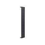 Lindby LED solar wall light Laarni, dimmable, IP54, black