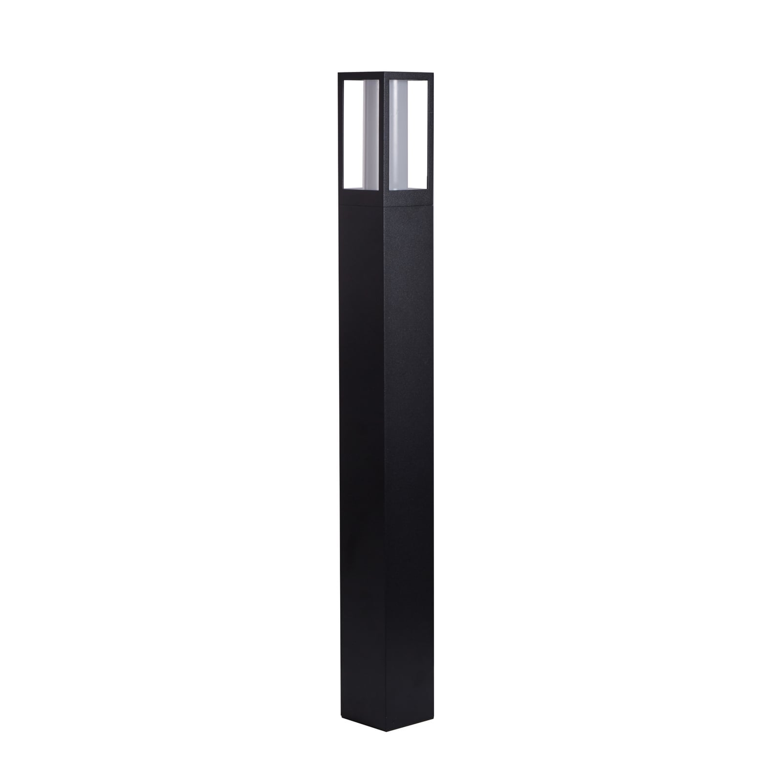 Avenue path light, black, height 73 cm, metal