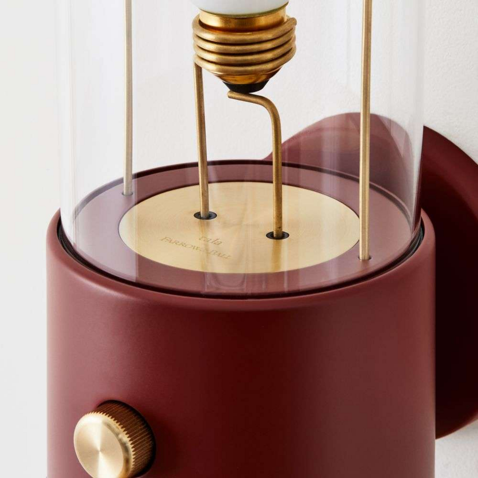 The Muse Lampa Ścienna Tala x Farrow & Ball Pomona Red - Tala