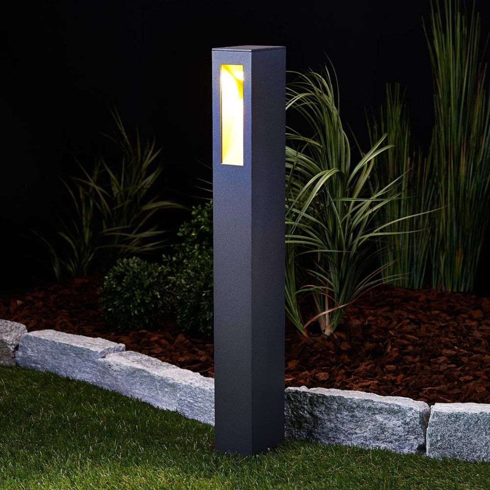 Jenke LED Garden Lamp Graphite - Lucande