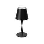 Janea Cross Portable Table Lamp Dim. IP54 Black - Lindby