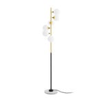 Galassia LED-Stehleuchte, gold, 6-flammig - Stilnovo