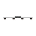 Clyde 4-Rail Lámpara de Techo Black - Nordlux