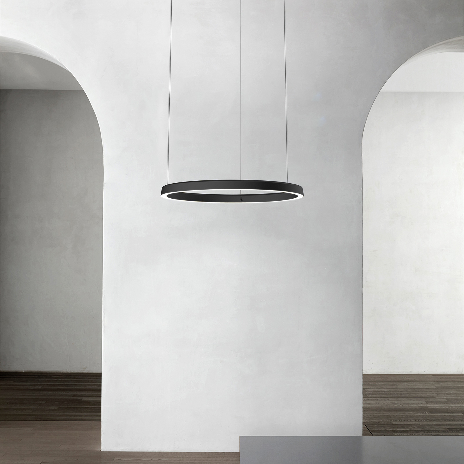 Luceplan Compendium Circle LED rippvalgusti