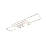 Albany LED-taklampa, vit, 100 x 28 cm, aluminium, CCT, dimbar