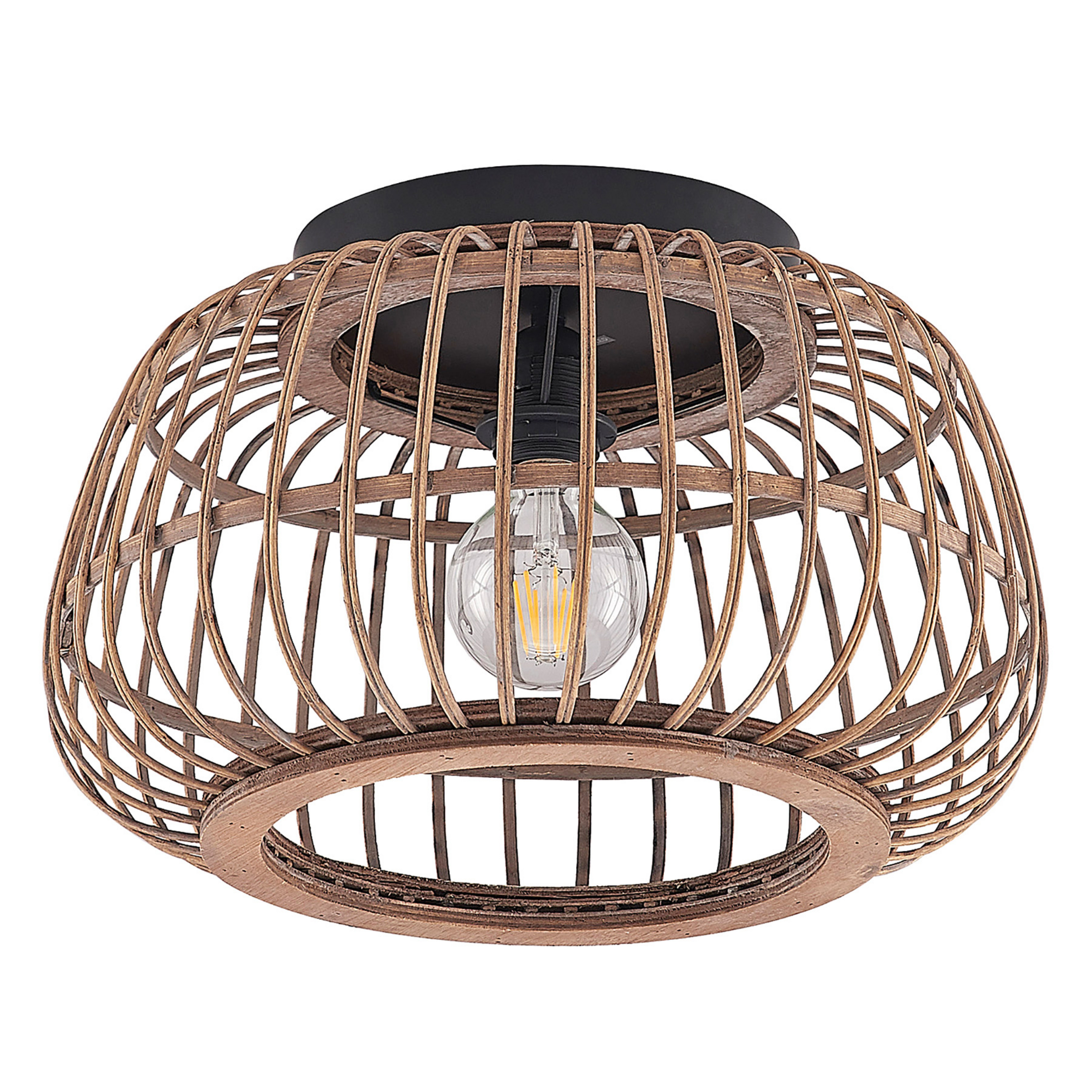 Bominio Plafondlamp Ø40 Wood - Lindby