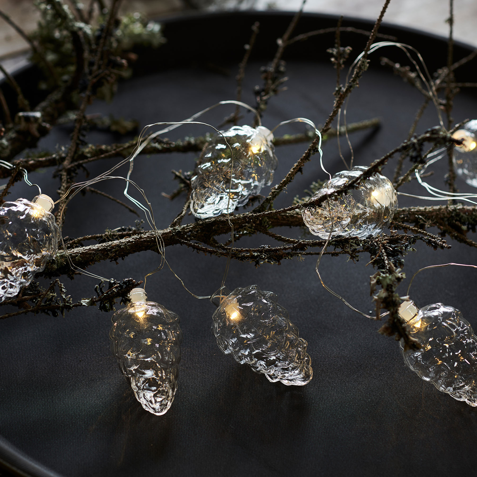 LED-Lichterkette Celina mit Batteriebetrieb