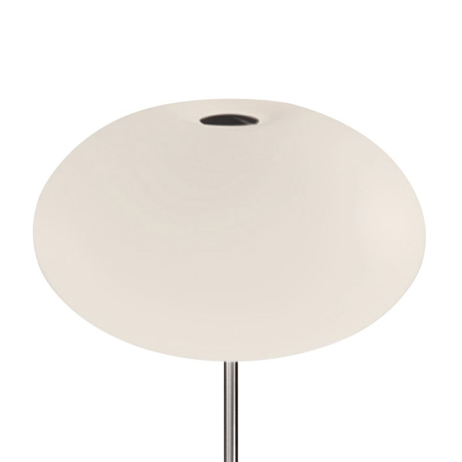 Candeeiro de mesa Casablanca Aih, Ø 28cm creme mate