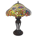 5LL-6055 Tiffany-style table lamp blue/green