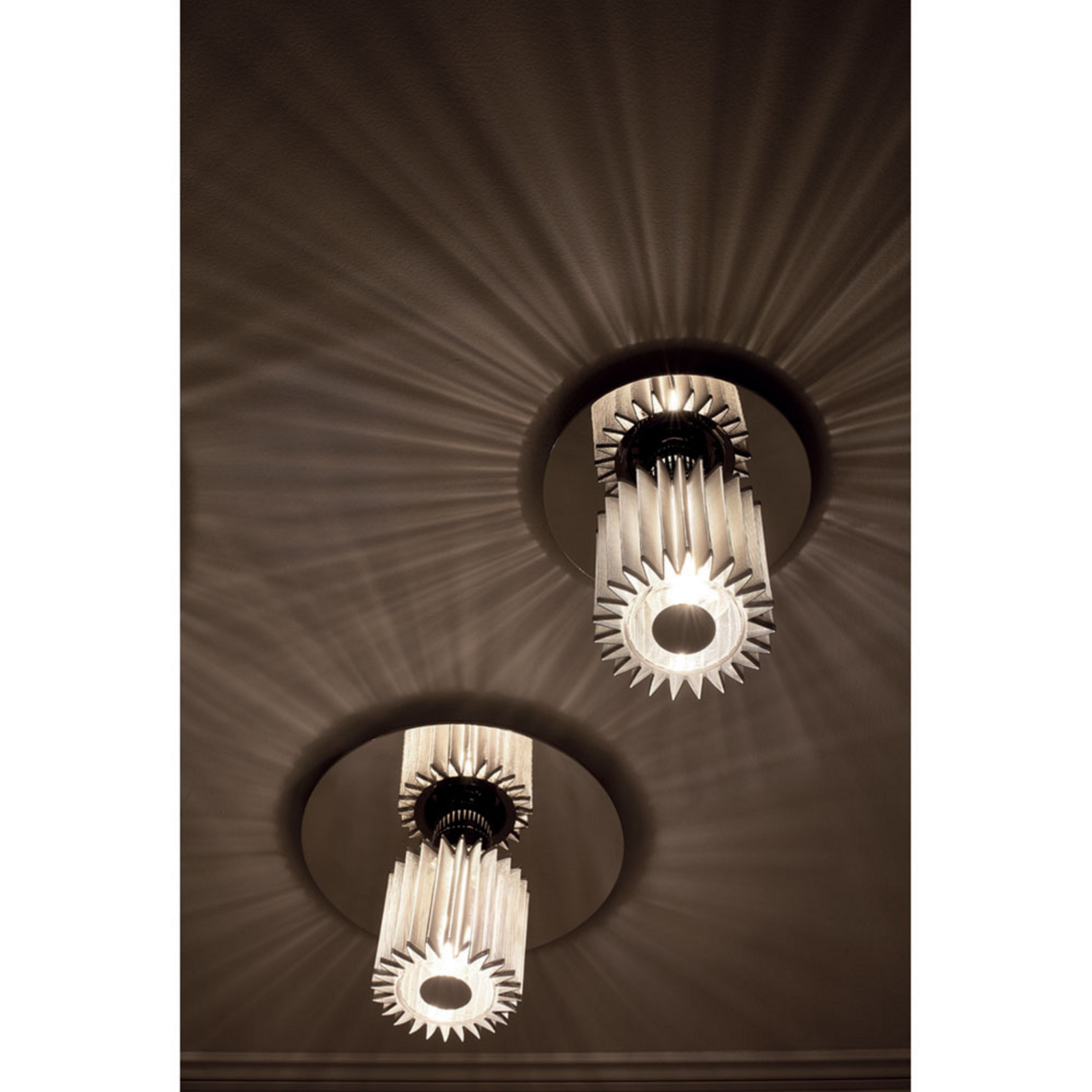 In The Sun Wall Lamp 190 Silver/Gold - DCW