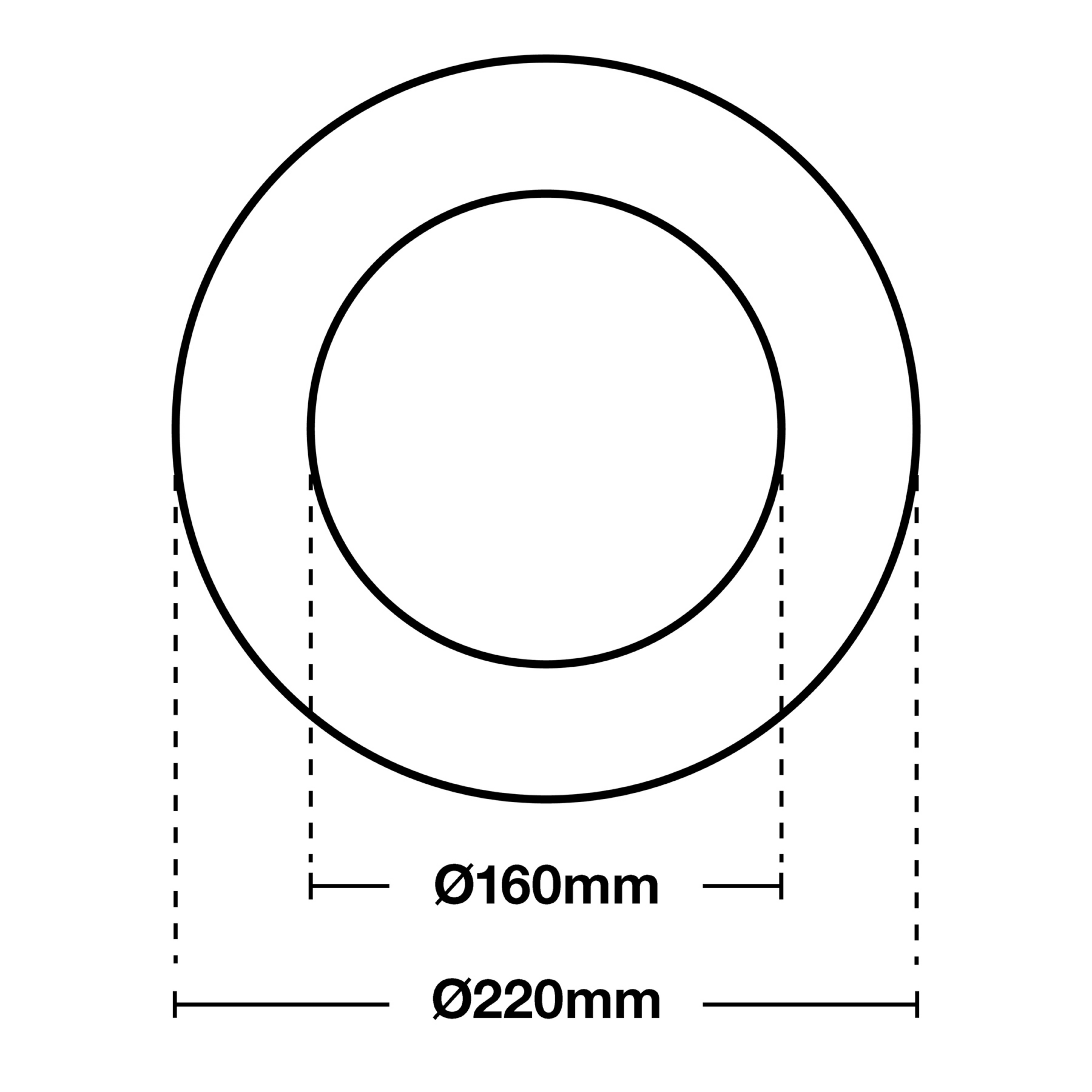 SLC Shift Rehab anello estensione 16 - 22 cm