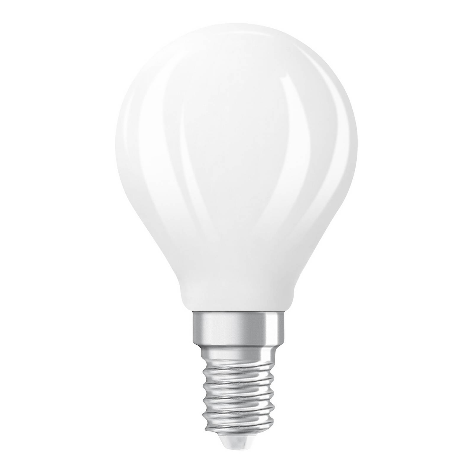 OSRAM LED-Leuchtmittel Tropfen, E14, 3,4 W, matt 2.700 K dim günstig online kaufen
