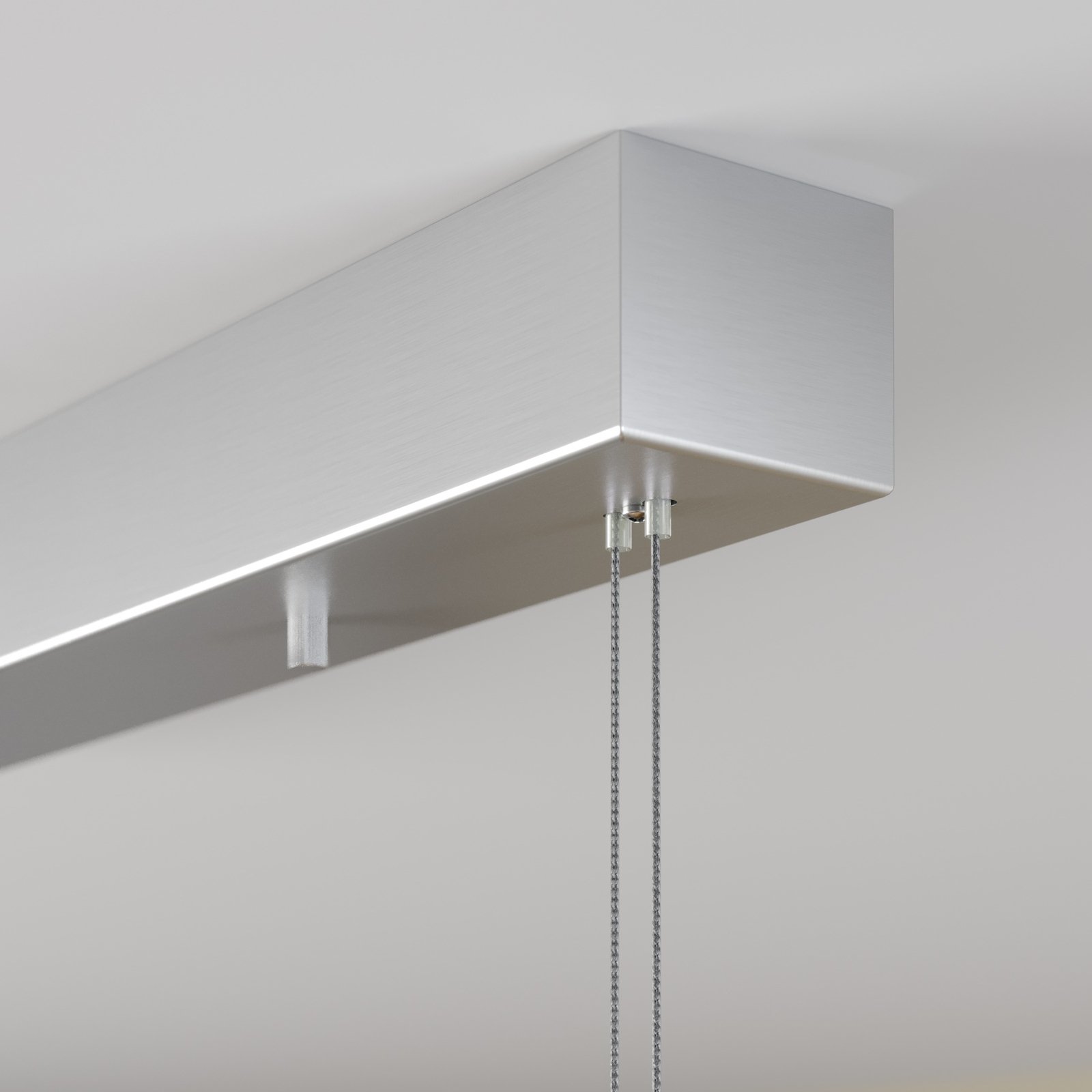 Arnik Pendelleuchte L140 Nickel - Lucande