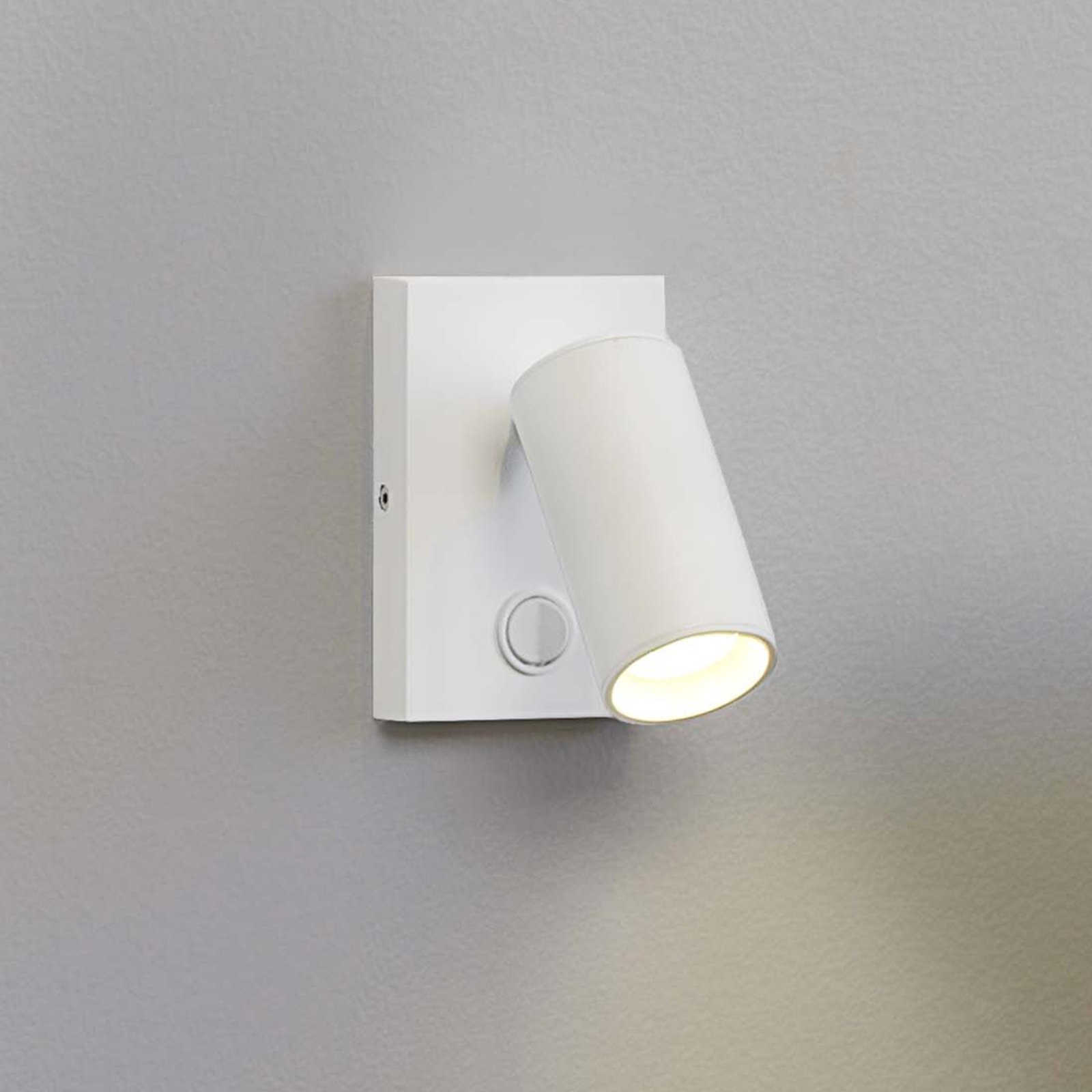 Milan Haul LED-væglampe, kantet, 1 lyskilde, hvid