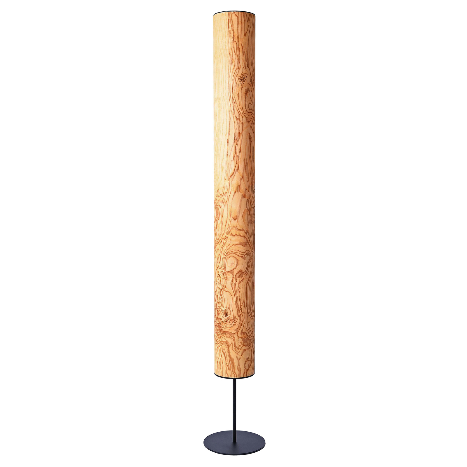 LeuchtNatur Arbor LED-Stehleuchte, Holzschirm