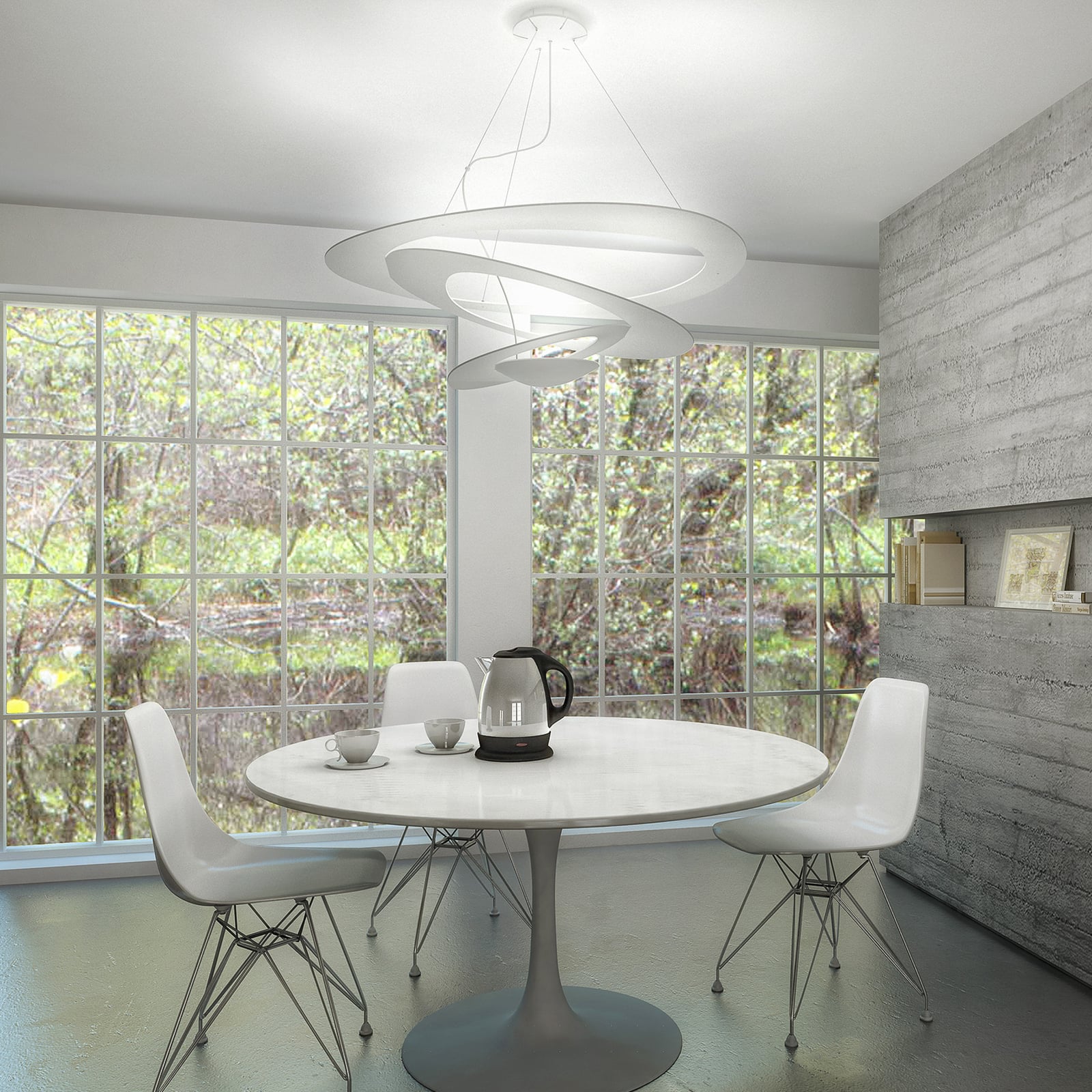 Pirce LED Micro Pendelleuchte weiß - Artemide