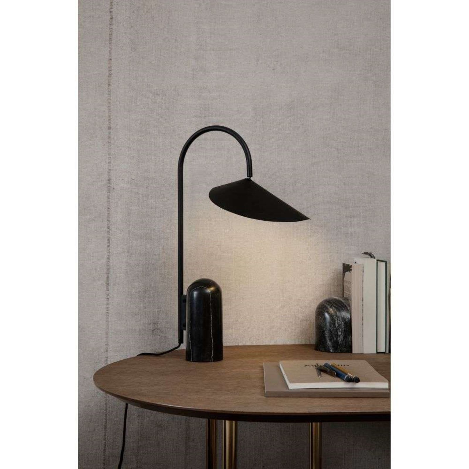 Arum Table Lamp Black - Ferm Living