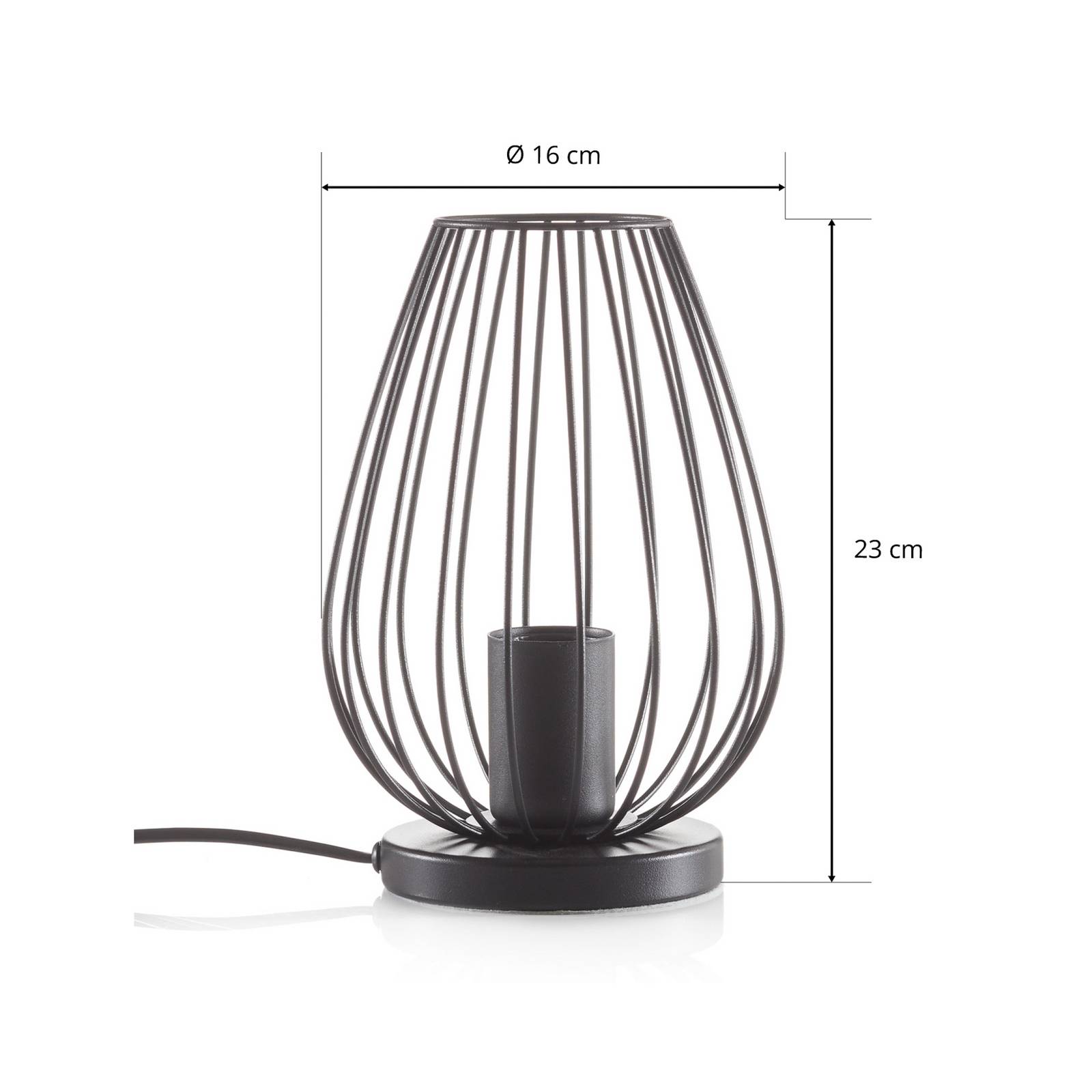 NEWTOWN - lampa stołowa w stylu Vintage